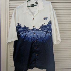 Men's Florida Gator button down shirt